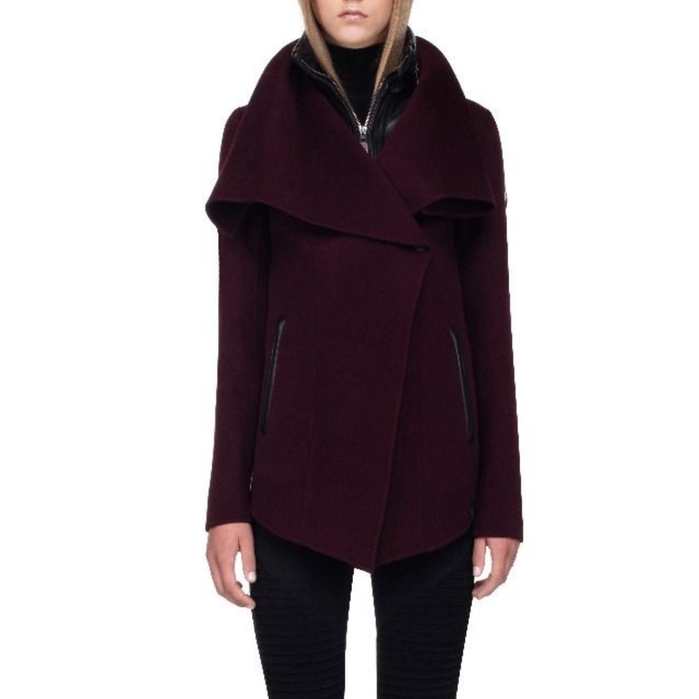 NWT RUDSAK Miry Jacket in Bordeaux Small